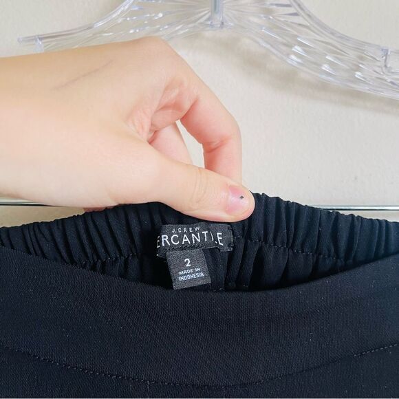 J. Crew MERCANTILE Classic Straight Jamie Cropped Pants Size 2 - Picture 8 of 10